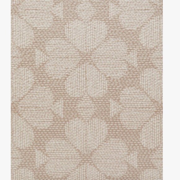 NEW Kate Spade Lucy Spade Flower Med L-Zip Wristlet in Dark Mushroom Cap Multi​ - Picture 4 of 5